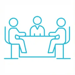 Illustration of global communication and convenings